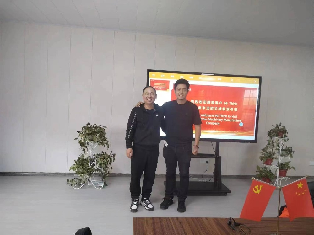 越南、印度客戶來我司參觀考察